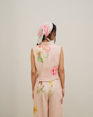 Taral Co Ord Set- Pale Beige