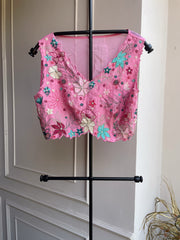 Valerie Blouse - Vintage Pink