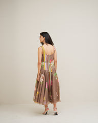 Vega Dress- Wood Brown