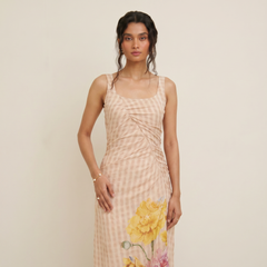 Wino Dress- Pale Beige