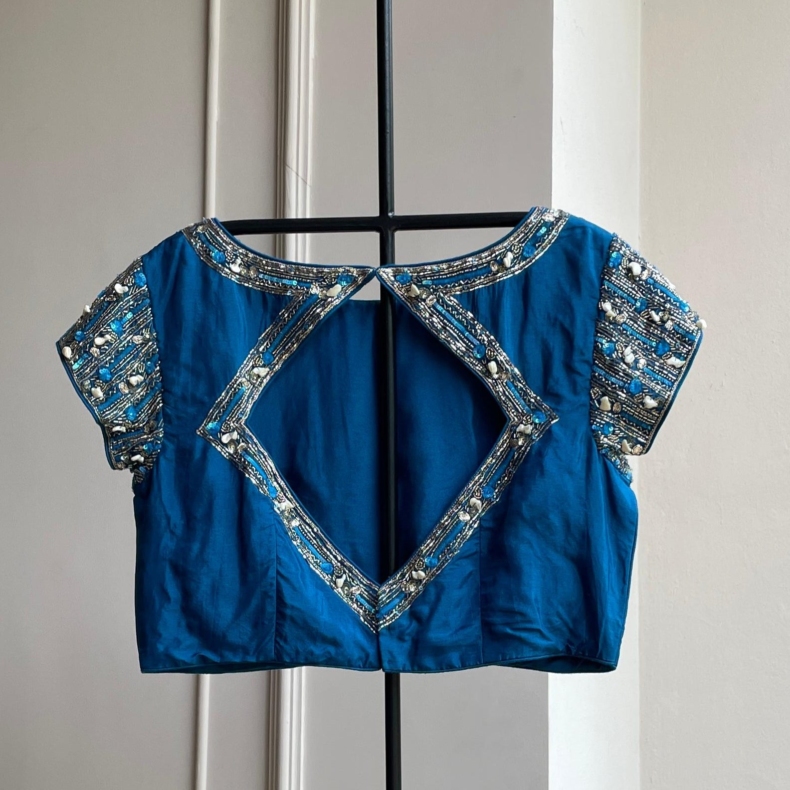 Elisa Blouse- Teal Blue