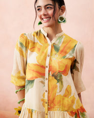 Yaani Dress- Honey Cream