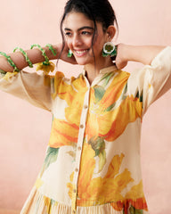 Yaani Dress- Honey Cream