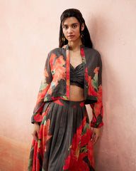 Yora 3 Piece Set- Charcoal Brown