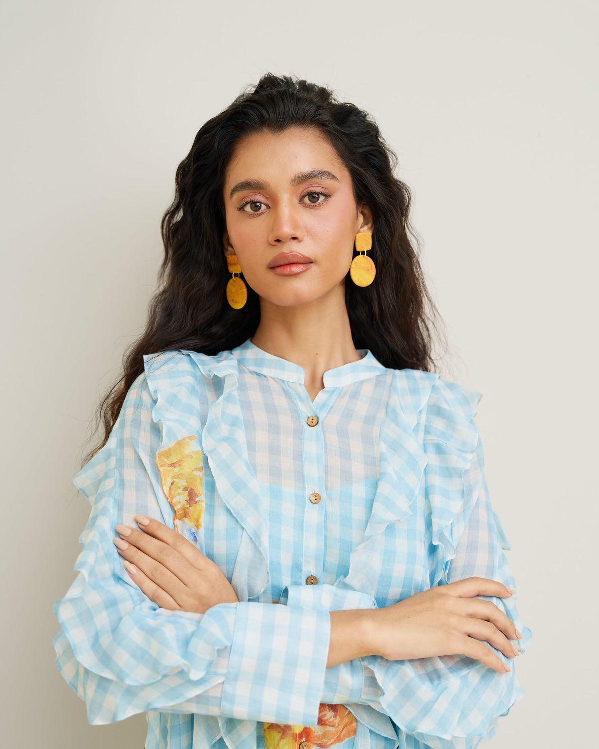 Yunet Dress- Ice Blue