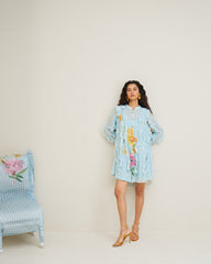 Yunet Dress- Ice Blue