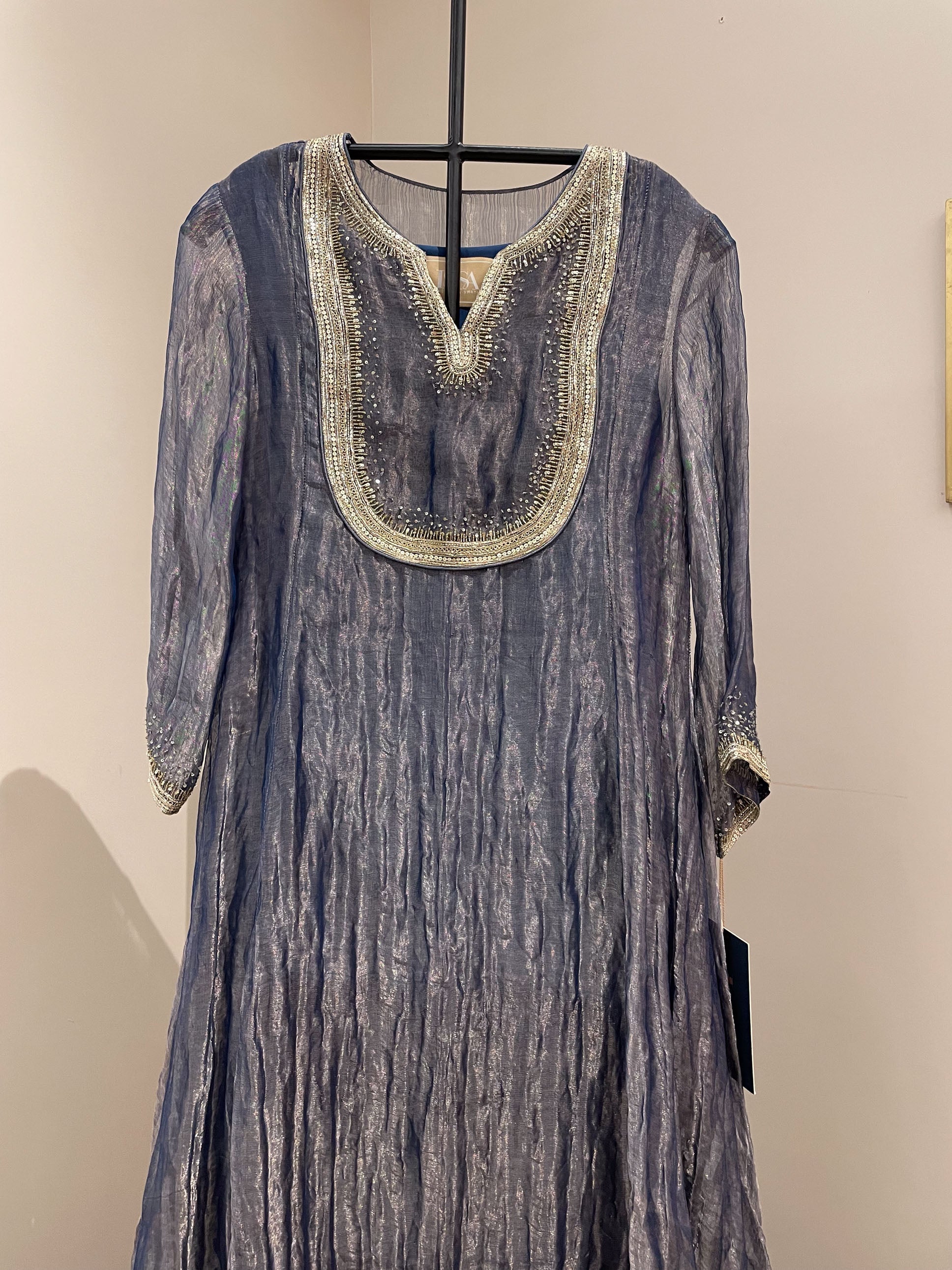 Zennet Blue Kurta Set