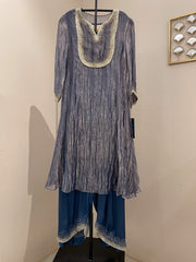 Zennet Blue Kurta Set