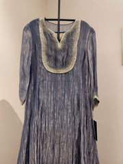 Zennet Blue Kurta Set