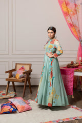 Display Product - Rene Anarkali - Green