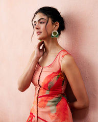 Ziya Dress- Peach