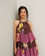 Kress dress_Red wine