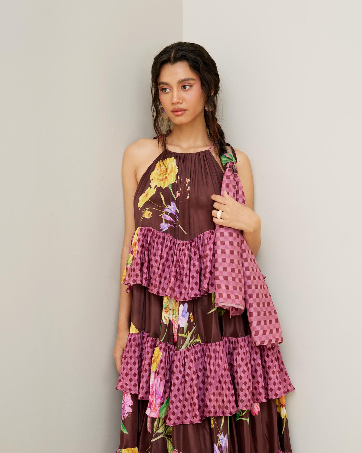 Kress dress_Red wine