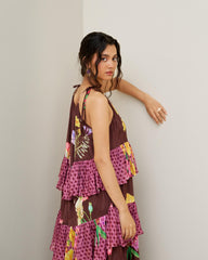 Kress dress_Red wine