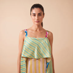 Luma Stripes Dress- Mint