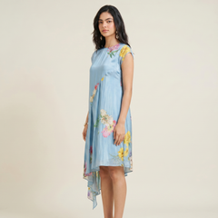Yuna Dress- Ice Blue