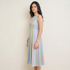 Ruhira Dress- Ice Blue