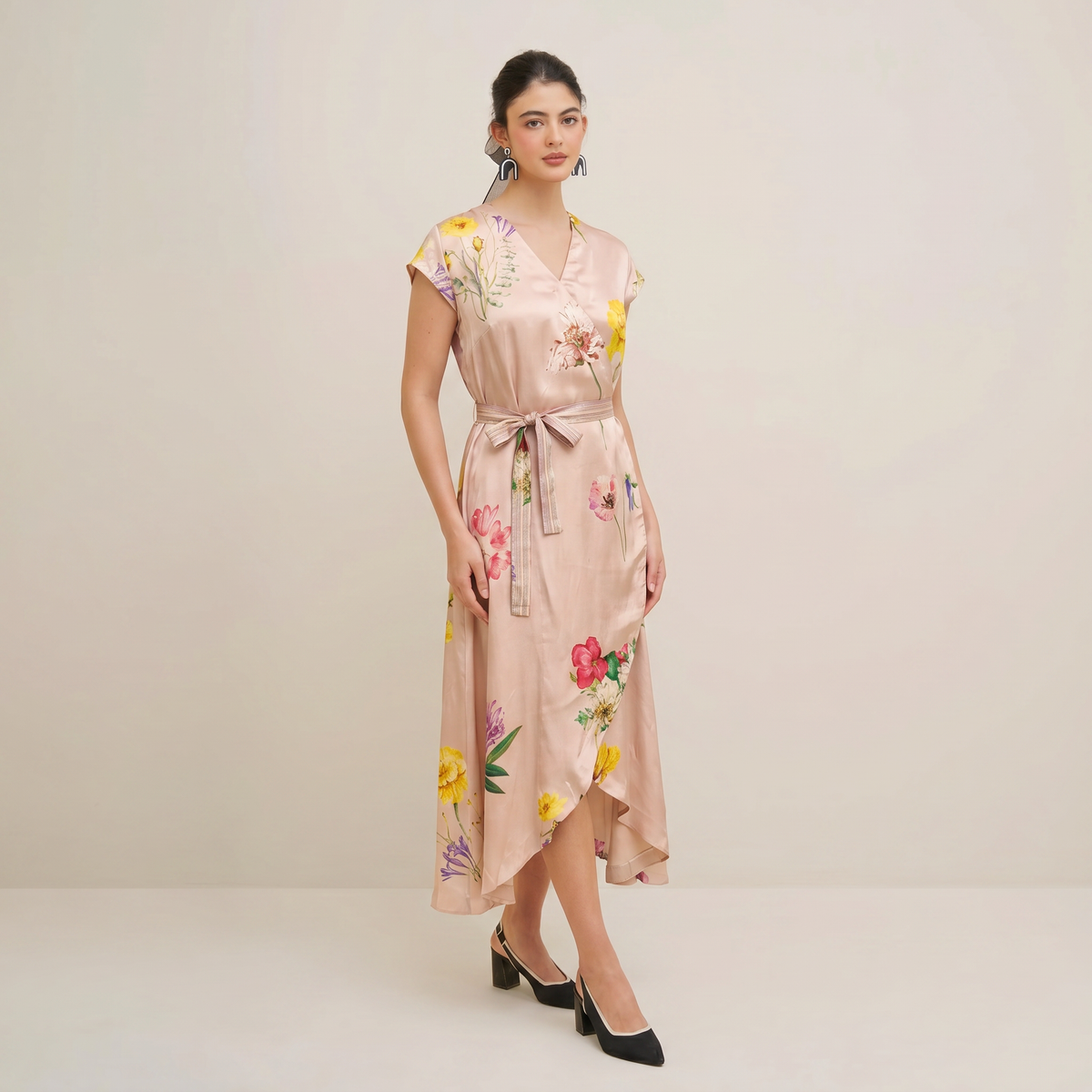 Yani Dress- Pale Beige