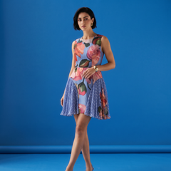 Lola Dress- Fern Blue