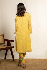 Anvi Dhoti Set Yellow