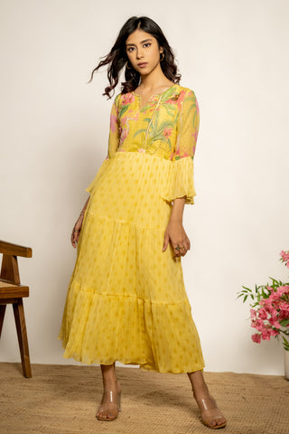 Chanda dress - Yellow