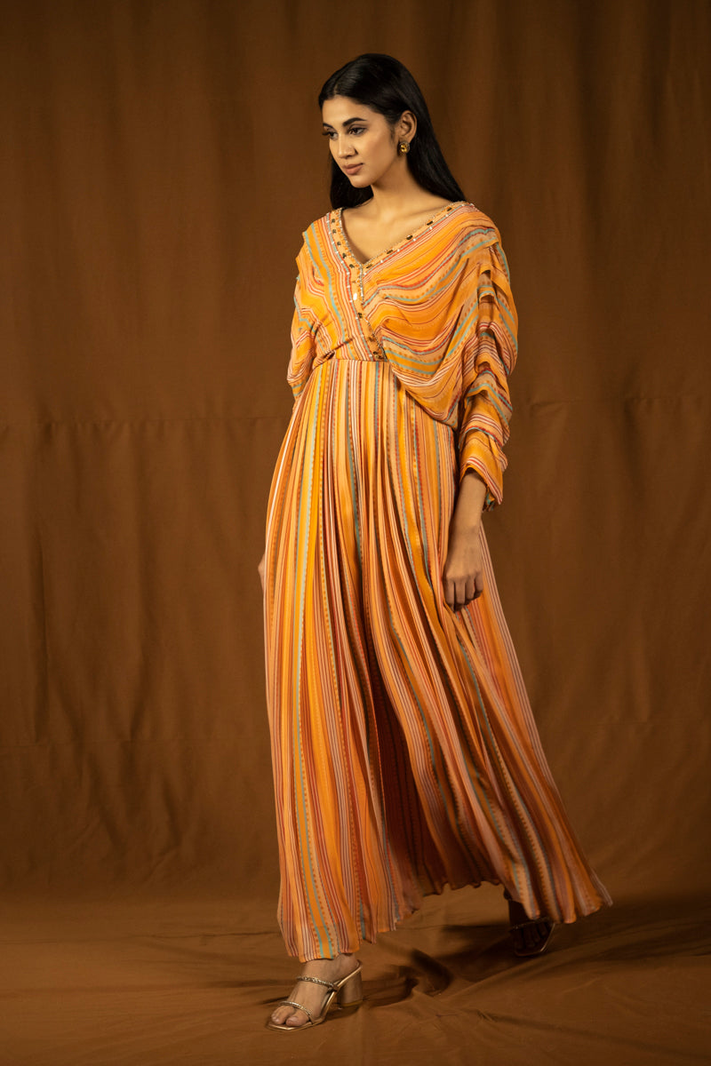 Zaina Dress Tangerine