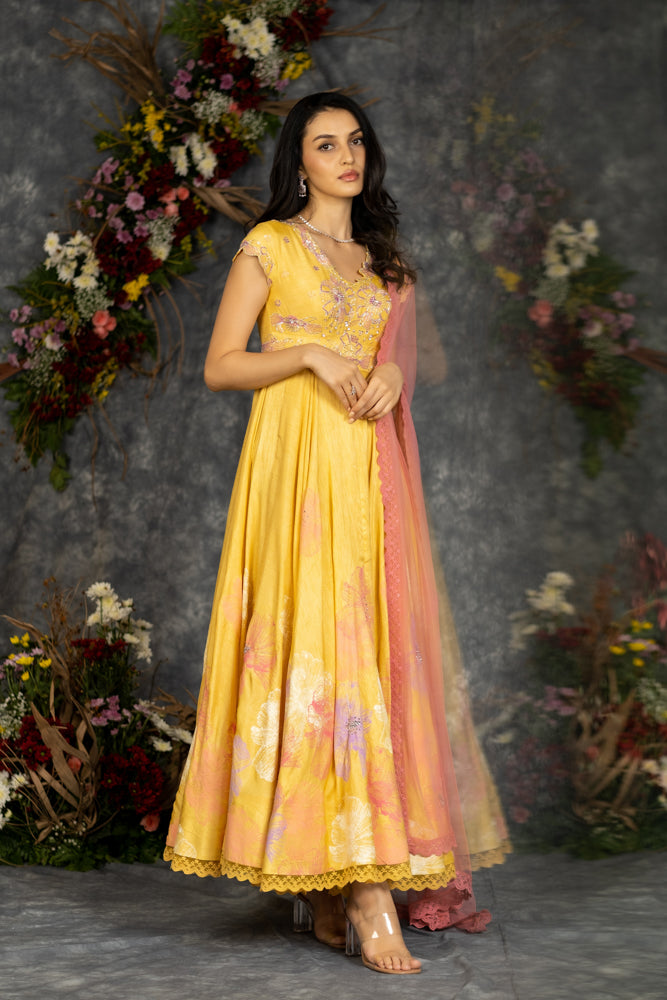 Warhi dress- Dandelion Yellow