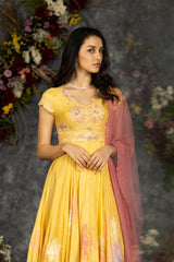 Warhi dress- Dandelion Yellow