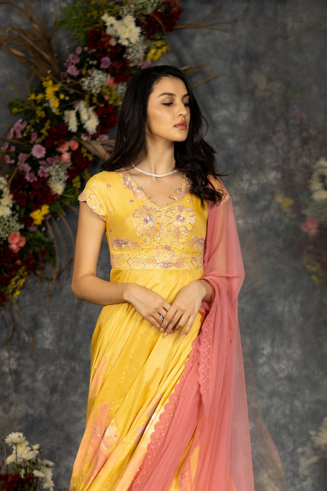 Warhi dress- Dandelion Yellow